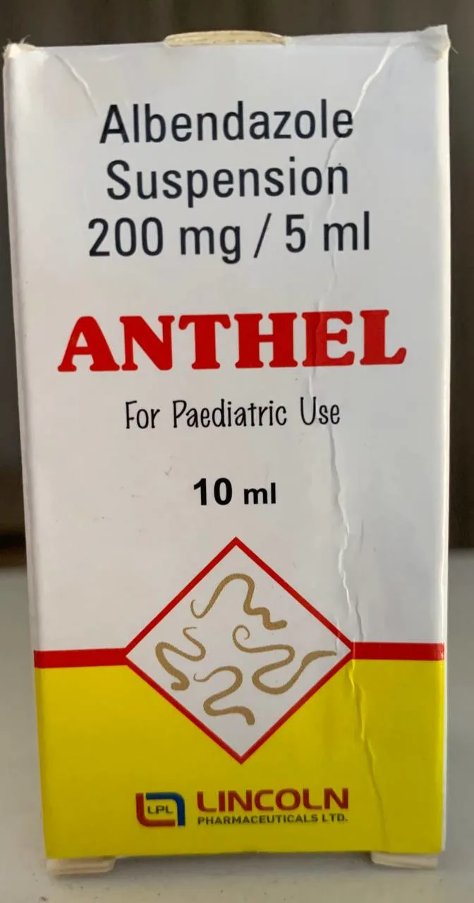 Albendazole Suspension 200mg/5ml